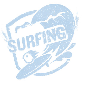 surfing and beach activities
